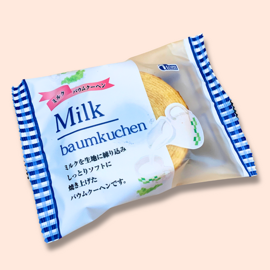 バームクーヘンミルク, baum, cake, milk-flavor