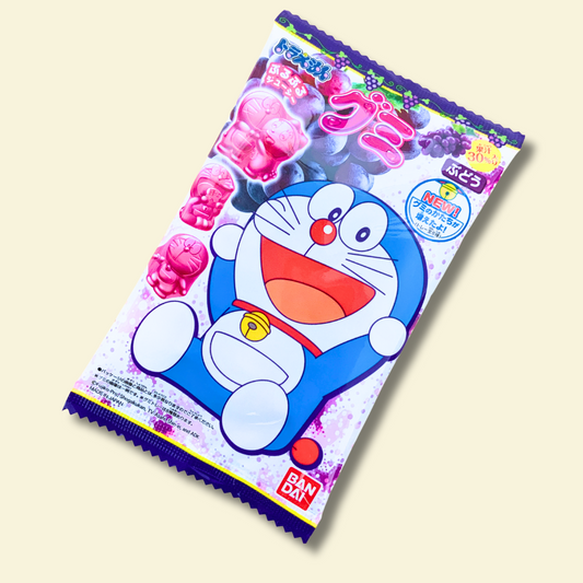 [Bandai] Doraemon Gummy - Druif