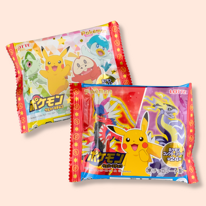 Pokemon Chocolate Wafer with stickers