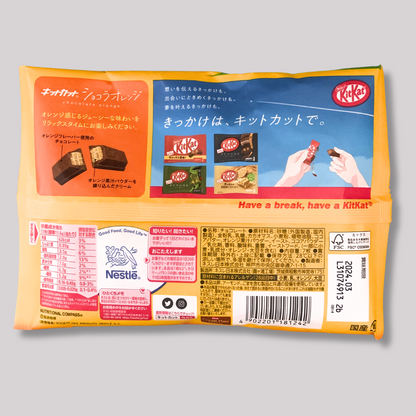 Chocolats Kit Kat - Chocolat Orange [Nestlé]