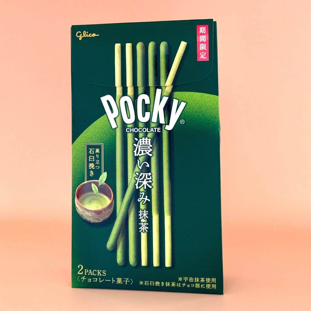 [Glico] Pocky koekjesstokjes - Rijke Matcha 