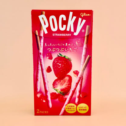 [Glico] Bâtonnets de Biscuit Pocky - Fraise