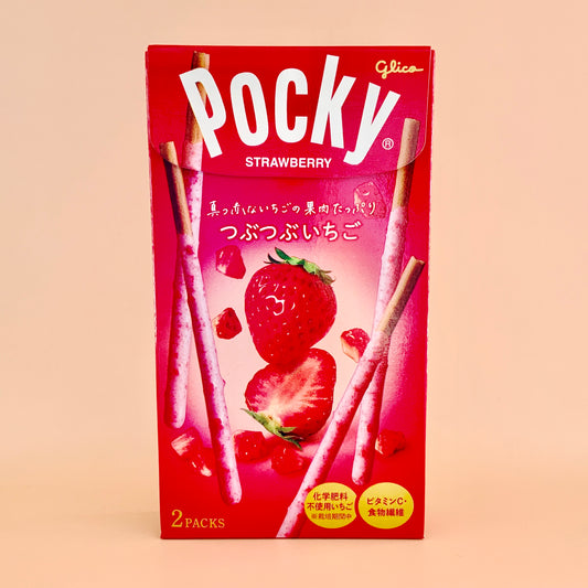 [Glico] Pocky Koekjesstokjes - Aardbei
