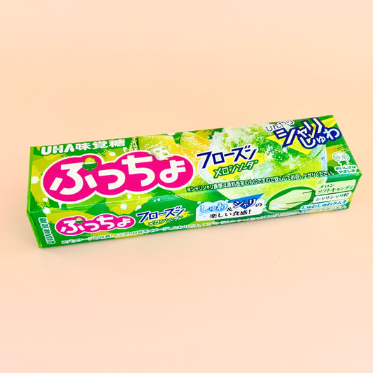 Puccho Chewy Candy - Melon Soda [UHA Miakakuto]